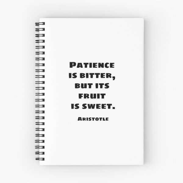 Item preview, Patience is bitter, but its fruit is sweet - Aristotle quotes designed and sold by Inspirationmotivation.
