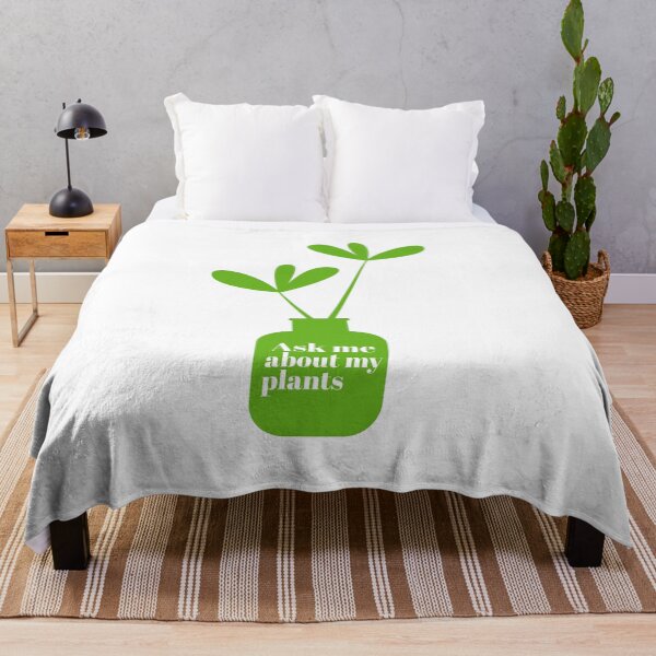 Item preview, ASK ME ABOUT MY PLANTS - PLANTS - PLANT LOVER - LOVE designed and sold by Tropical Blood.
