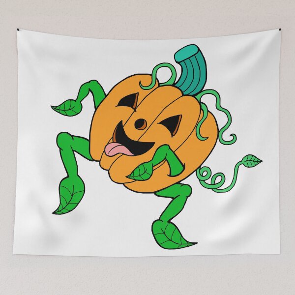 Item preview, Dancing Joyful Pumpkin Pup  designed and sold by Deborah Camp.