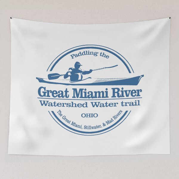 Item preview, Great Miami River Watershed Water Trail (SK) designed and sold by curranmorgan.