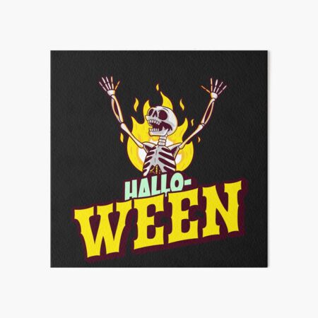 Hallo- ween Art Board Print