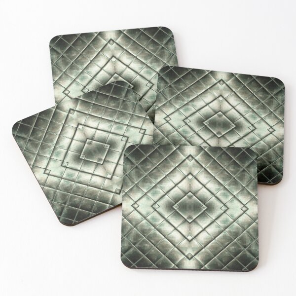 Item preview, Metallic Tile Pattern designed and sold by AmaJoy Designs .