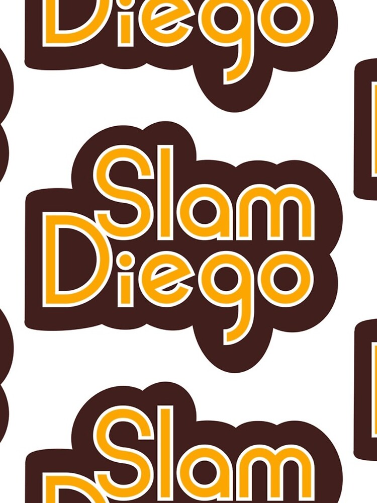 Slam diego Sticker for Sale by Andreastore