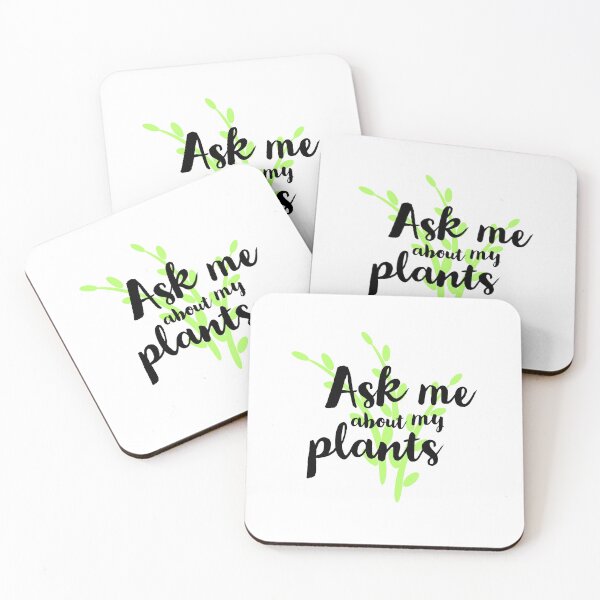 Item preview, ASK ME ABOUT MY PLANTS - PLANT - PLANTS - GREEN - LOVERS  designed and sold by Tropical Blood.