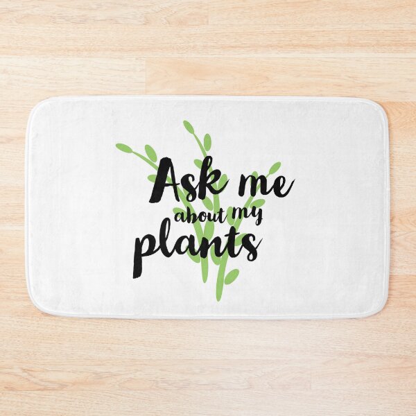 Item preview, ASK ME ABOUT MY PLANTS - PLANT - PLANTS - GREEN - LOVERS  designed and sold by Tropical Blood.