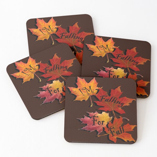 Item preview, Fall Quote: I'm Falling For Fall, Beautiful Autumn Colors in this design: Home Decor & Gifts designed and sold by tamdevo1.