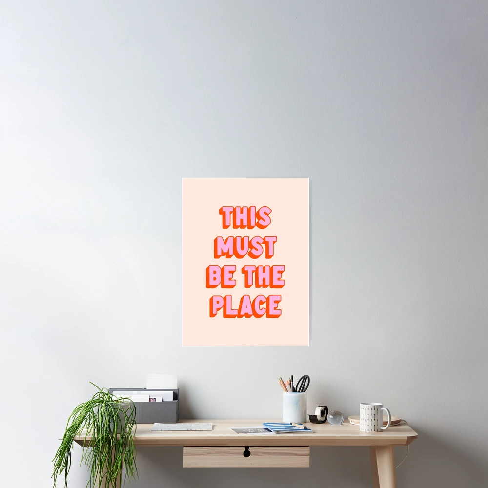 16” x deals 16” Canvas - This Must Be The Place