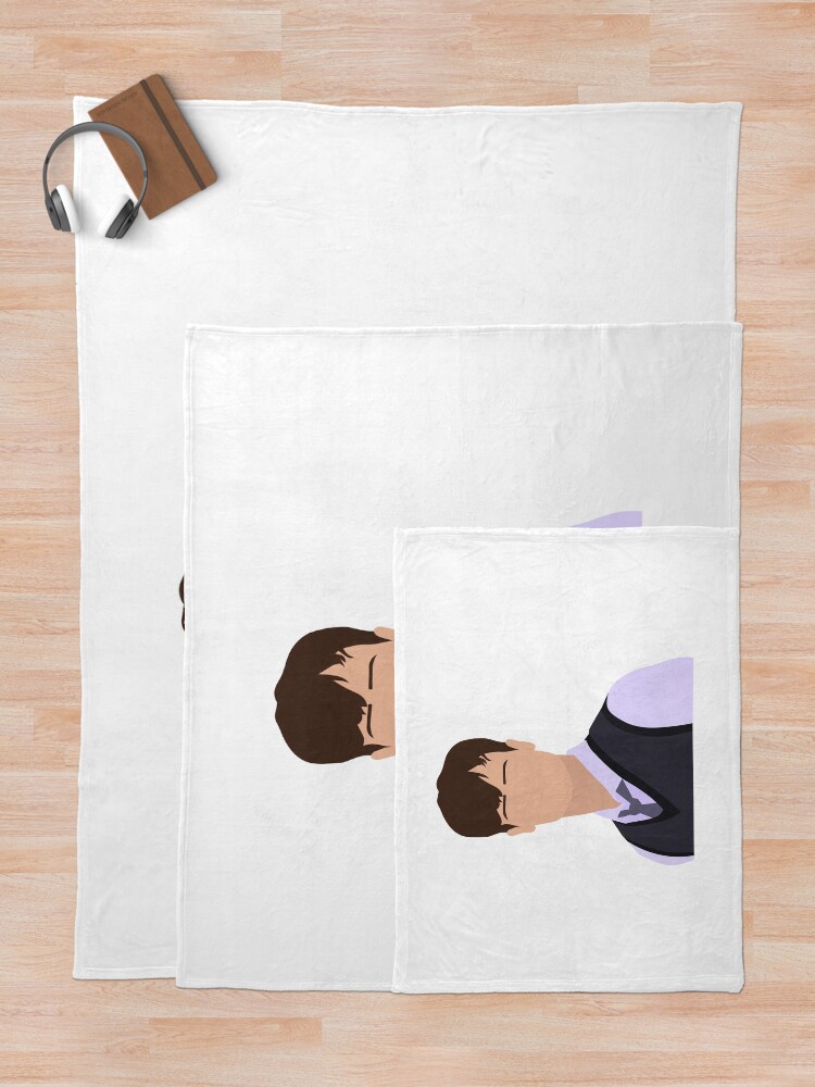 "Spencer Reid Profile" Throw Blanket for Sale by SammyNM Redbubble