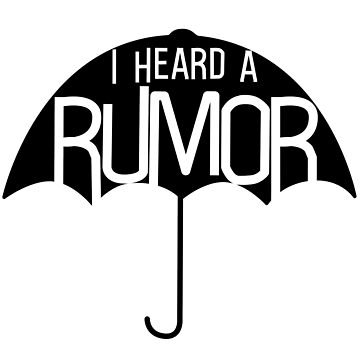 Academy Shirt Funny Cute I Heard A Rumor Umbrella Tshirt Academy Shirt Funny Cute I Heard A Rumor Umbrella Tshirt