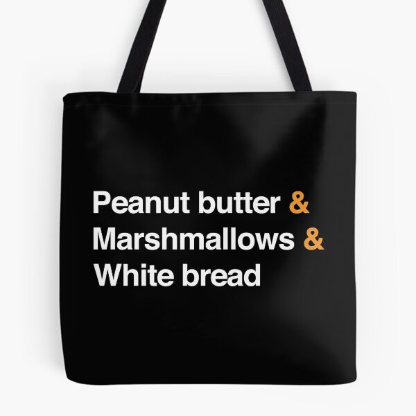 Item preview, Peanut Butter Marshmallows Bread Fluffernutter print designed and sold by jakehughes2015.