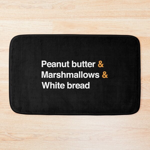 Item preview, Peanut Butter Marshmallows Bread Fluffernutter print designed and sold by jakehughes2015.