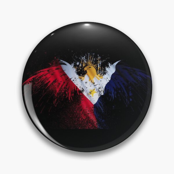 Item preview, Philippines Flag Filipino Flag American Flag Eagle designed and sold by koenluipaard.