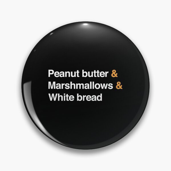 Item preview, Peanut Butter Marshmallows Bread Fluffernutter print designed and sold by jakehughes2015.