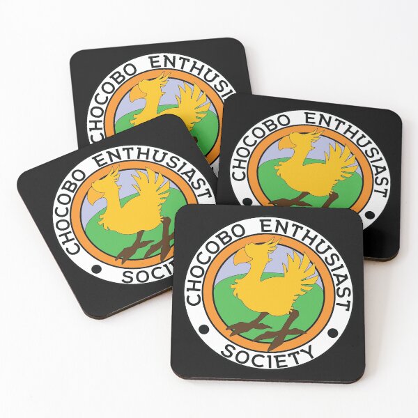 Item preview, Chocobo Enthusiast Society Logo designed and sold by CloakAndDaggers.