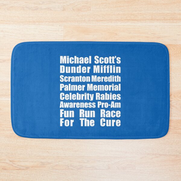 Item preview, Michael Scott's Dunder Mifflin Scranton Meredith Palmer Memorial Celebrity Rabies Awareness Pro-Am Fun Run Race For The Cure - II designed and sold by RocketPunchSC.