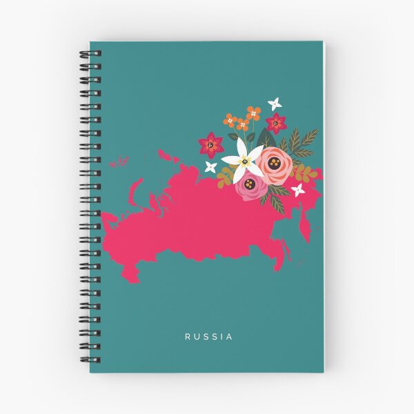 Artikelvorschau, Blumiges Russland entworfen und verkauft von werlangpaper.