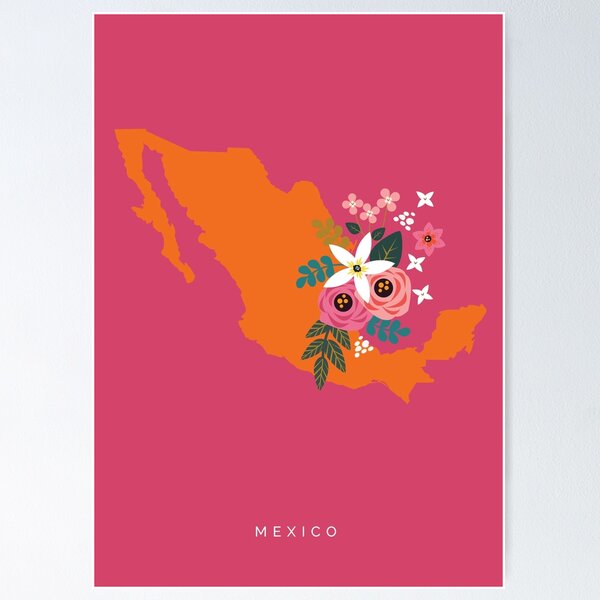 Item preview, Floral Mexico designed and sold by werlangpaper.