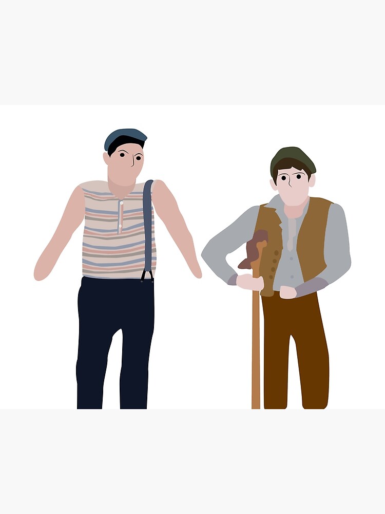 Crutchie And Jack Kelly Newsies Musical Art Board Print By Musicalcu Redbubble