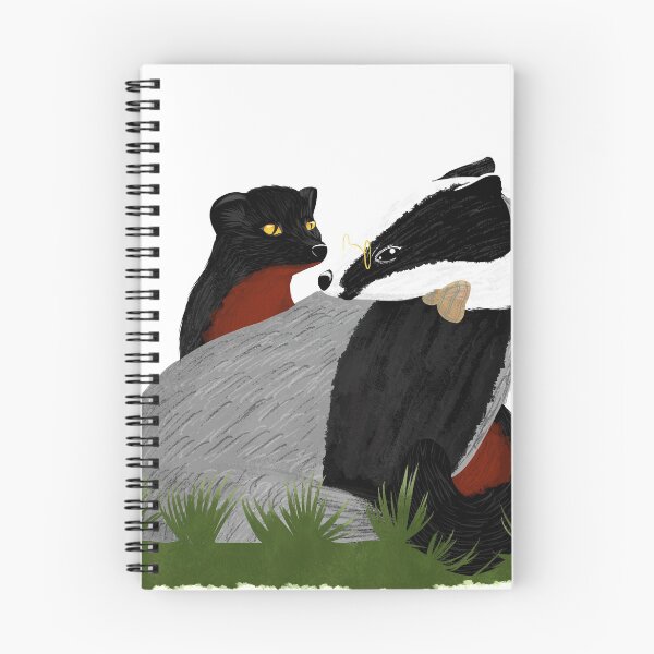 Item preview, Weasel and Badger designed and sold by acsalva.