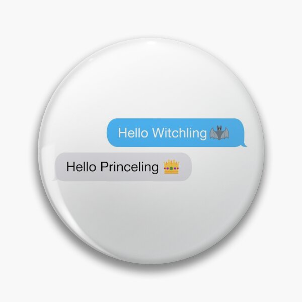 Item preview, Hello Princeling Hello Witchling designed and sold by QuinnRamsay.