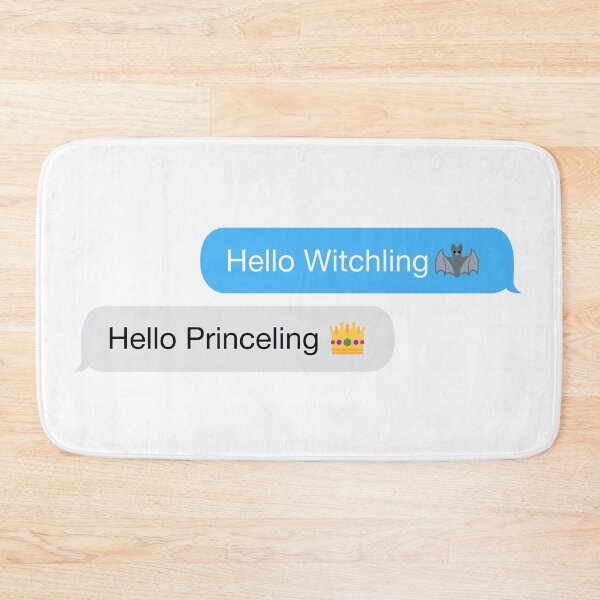 Item preview, Hello Princeling Hello Witchling designed and sold by QuinnRamsay.