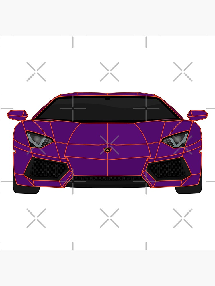 "KSI LAMBORGHINI PURPLE" Art Print by VenZolic | Redbubble