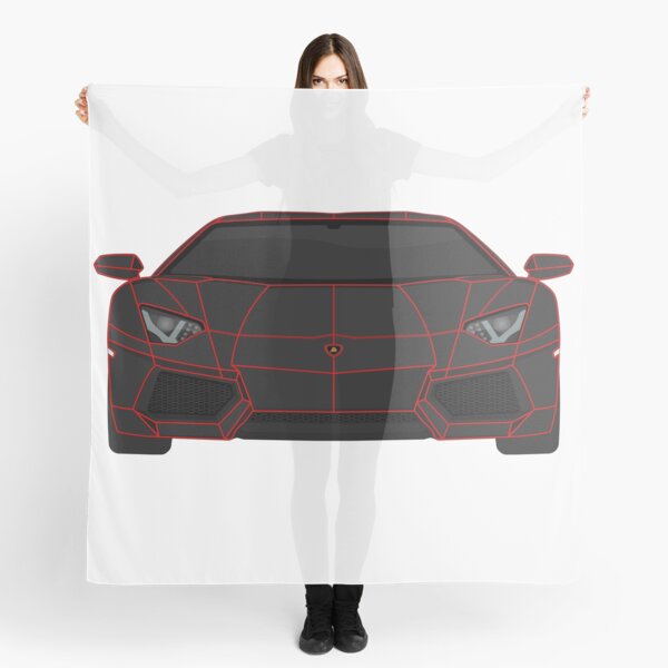 Black Lamborghini Scarves Redbubble - ksi lamborghini roblox song id 2 free roblox accounts