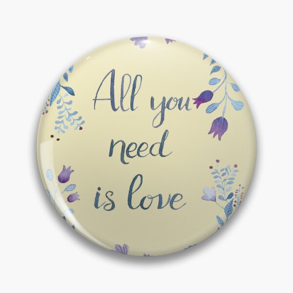 Item preview, All you need is love designed and sold by Carolina Etchepare.