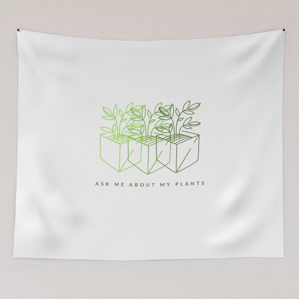 Item preview, PLANTS -PLANT LOVER - ASK ME ABOUT MY PLANTS - PLANTS  designed and sold by Tropical Blood.
