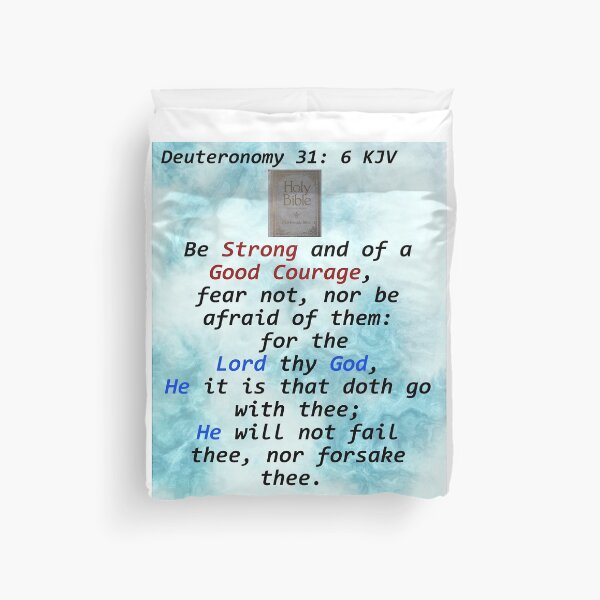 Item preview, Deuteronomy 31: 6 designed and sold by ErinTr.