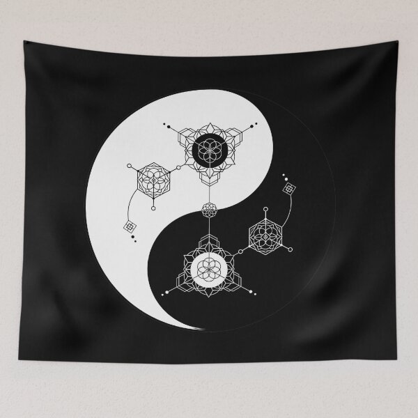 Item preview, Geometric Yin Yang designed and sold by whosedream.