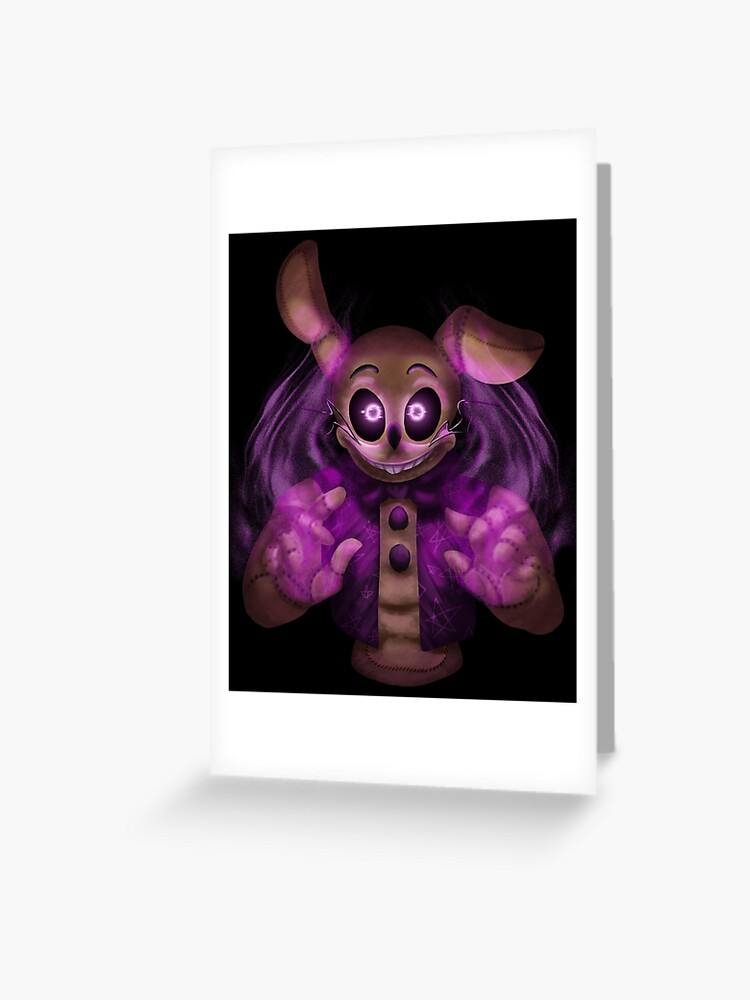 Five nights at Freddie's Glitchtrap  Greeting Card for Sale by