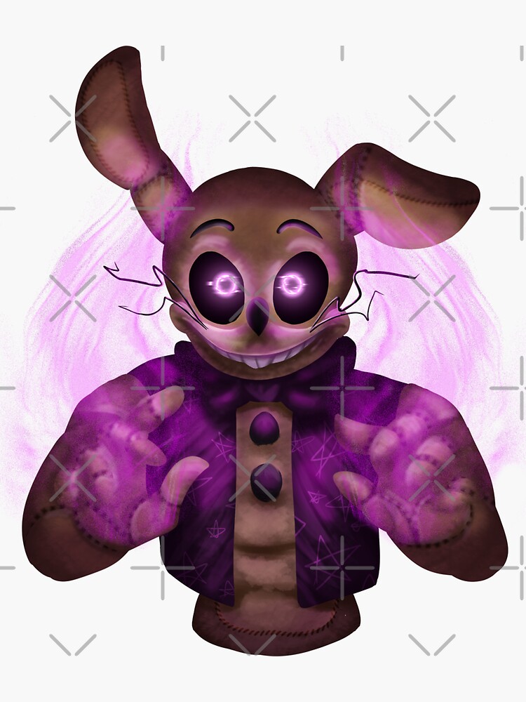 Glitchtrap (FNAF) sticker | Sticker