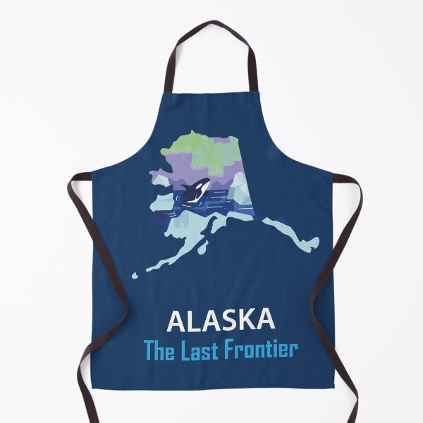 Item preview, Alaska State - The Last Frontier - Bumper Sticker designed and sold by d1mology.