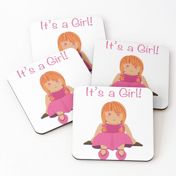 Item preview, It's a girl!- version 2 designed and sold by NydiaSRobles.