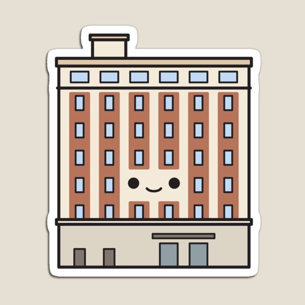 The Tower Automotive Building - MOCA (Museum of Contemporary Art Toronto) Magnet