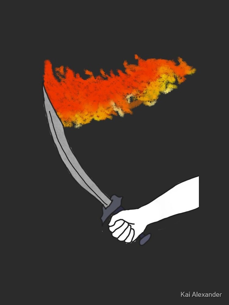 Thumbnail 4 of 4, iPhone Case, Fire Sword designed and sold by Rach-24601.