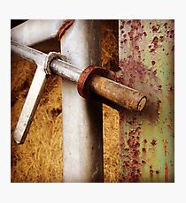 Farm gate Photographic Print