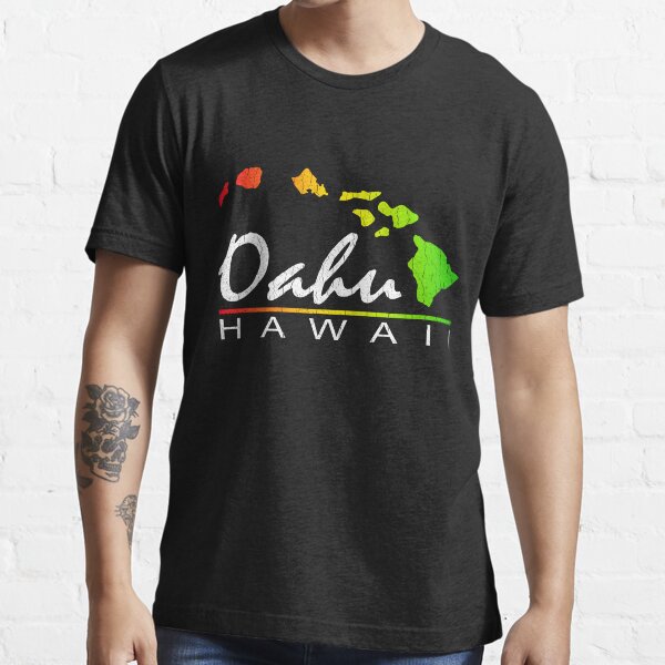 hawaiian islands t shirts