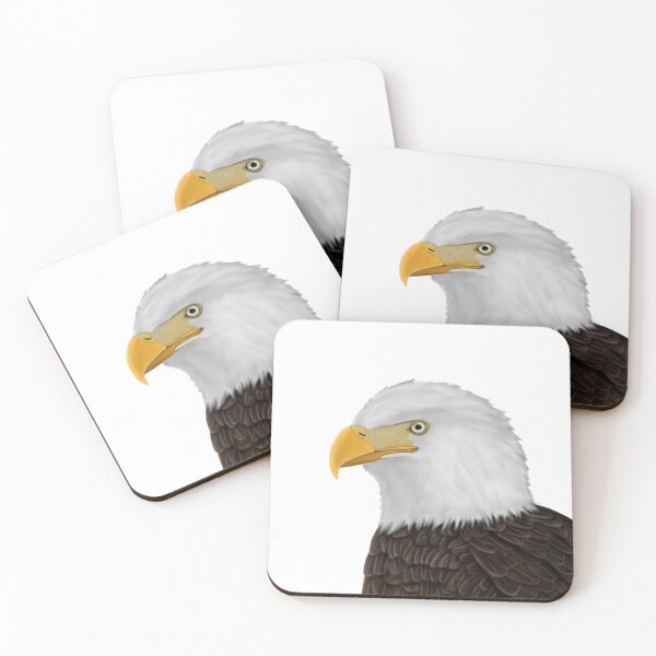 Item preview, Bald eagle bird drawing gift women girls men birdwatcher biologist designed and sold by jz-birds.
