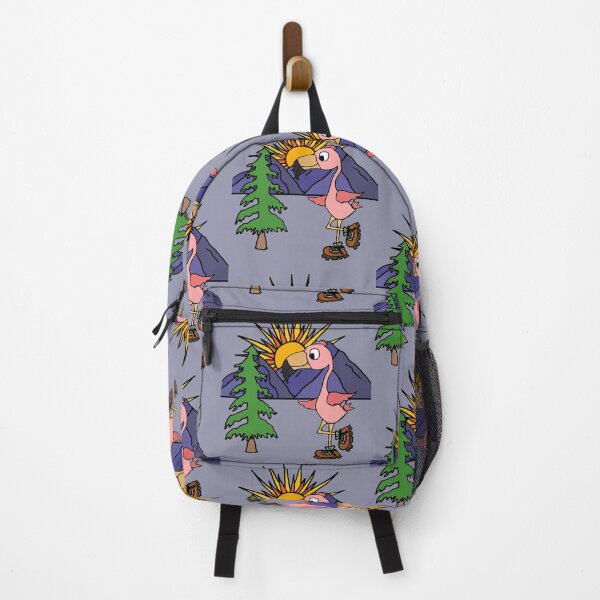 Item preview, Funny Pink Flamingo Wearing Hiking Boots Nature designed and sold by Nature's Fancy.