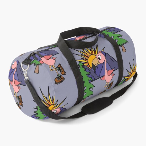 Item preview, Funny Pink Flamingo Wearing Hiking Boots Nature designed and sold by Nature's Fancy.