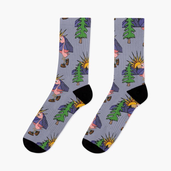 Item preview, Funny Pink Flamingo Wearing Hiking Boots Nature designed and sold by Nature's Fancy.