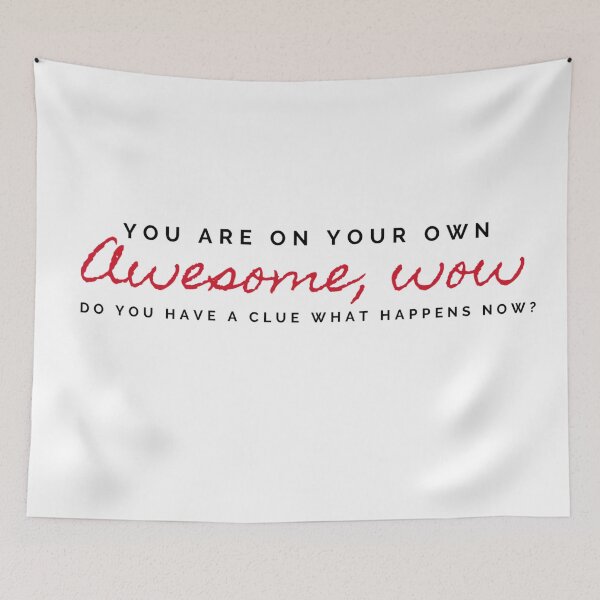 Item preview, Awesome Wow Hamilton Quote designed and sold by MonMonTales.