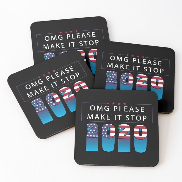 Item preview, OMG Please make it STOP 2020 President campaign USA designed and sold by tinypurpleland.