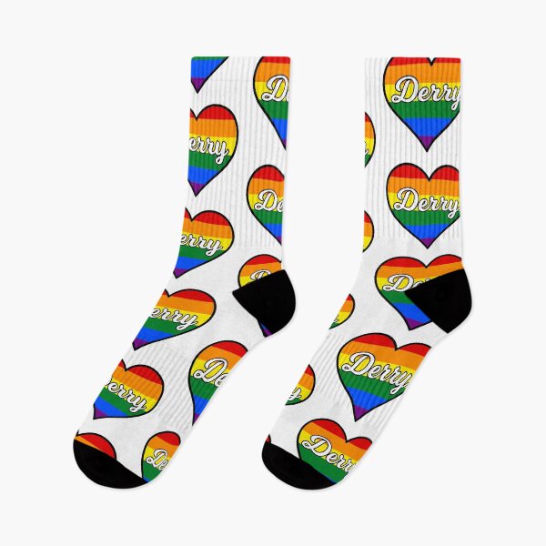 Item preview, Derry New Hampshire Gay Pride Heart designed and sold by fearcity.