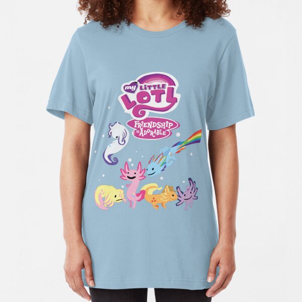 My Little Lotl Slim Fit T-Shirt