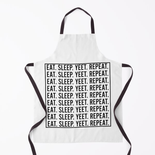 Item preview, EAT SLEEP YEET REPEAT White Box designed and sold by RandomStuffShop.