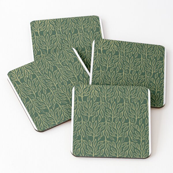 Item preview, Gold Leaves designed and sold by Amelia Mellberg.
