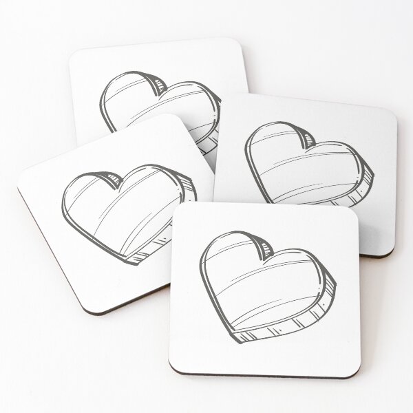 Item preview, Heart Illustration designed and sold by MisterGooseShop.